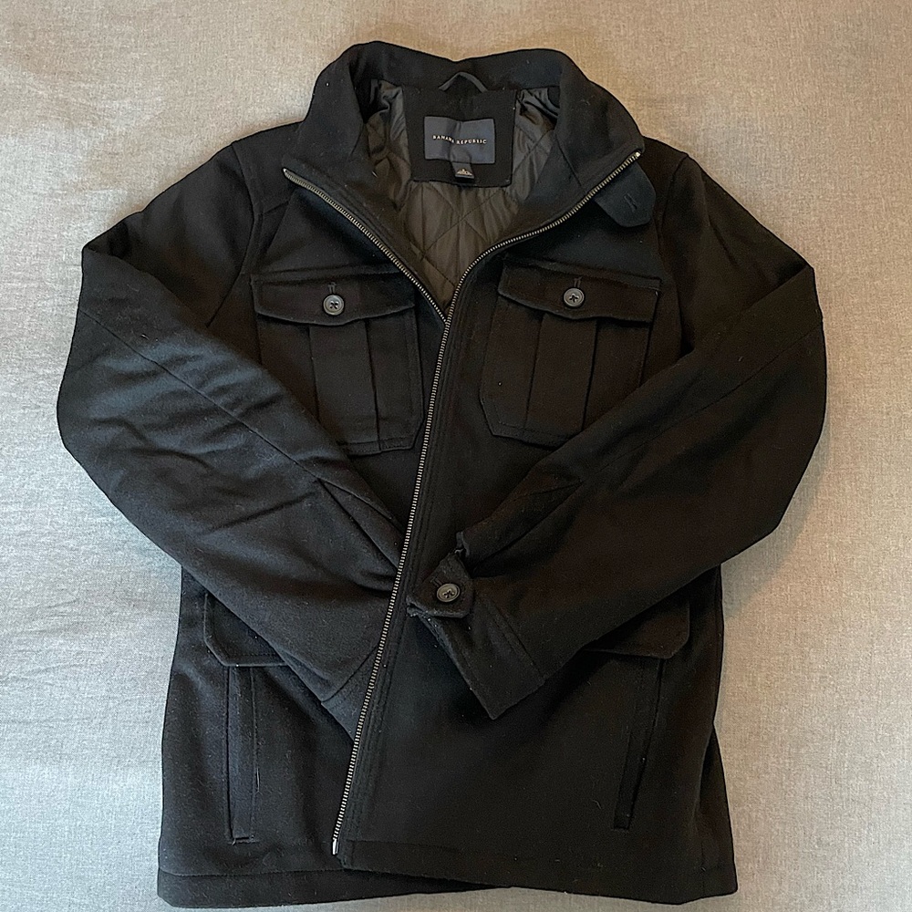 Banana Republic Men’s Wool-Blend Jacket